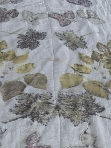 Eco printen 2, Stichting Paraplu de Ronde Venen, Ida Veenstra