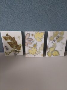 Eco printen 6, Stichting Paraplu de Ronde Venen, Ida Veenstra