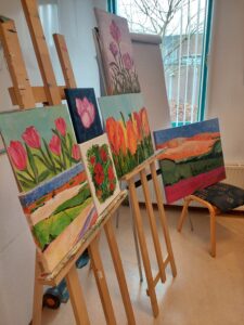 Ida Veenstra cursus Acryl en Aquarel (14)